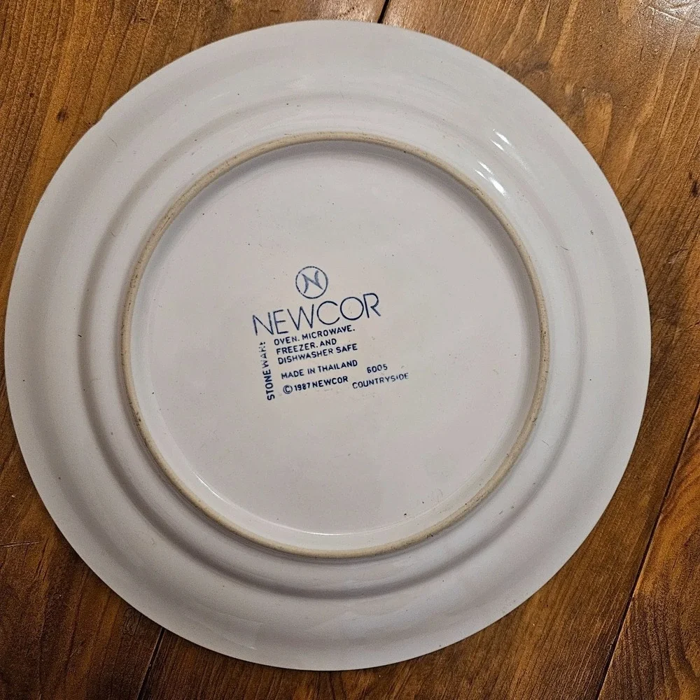 VTG 1987 Newcor Goose Country Plate 10.5